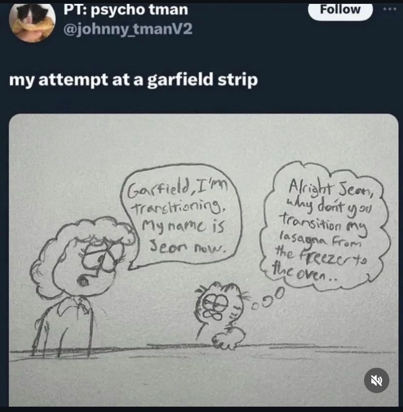 Easily in the top 95% of Garfield strips