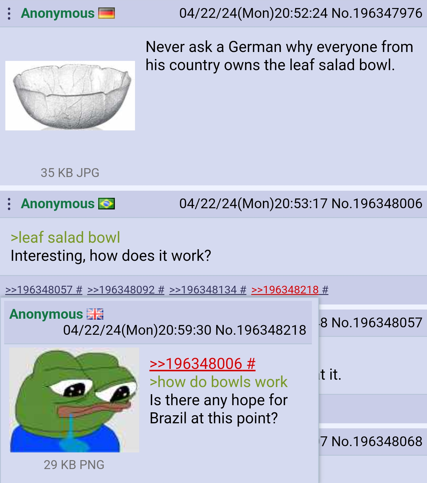 brazilians eat from coconut bowls