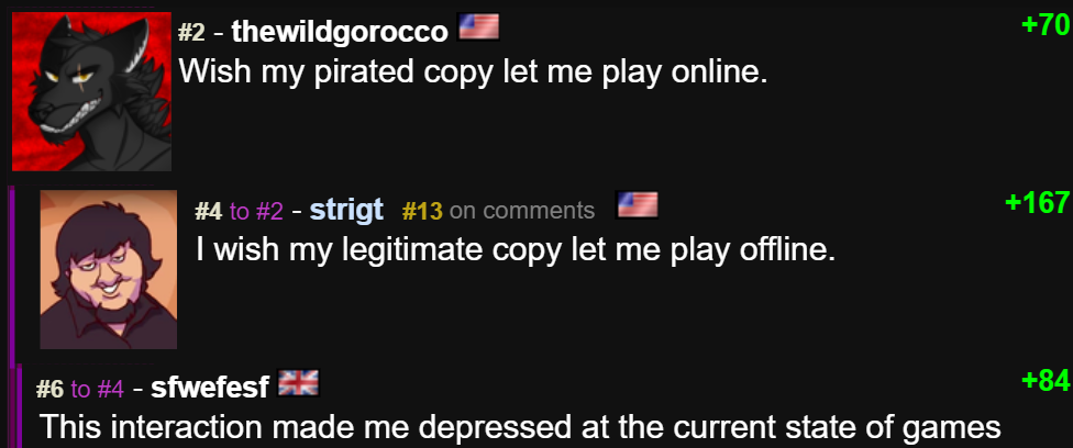 Duality of gamers