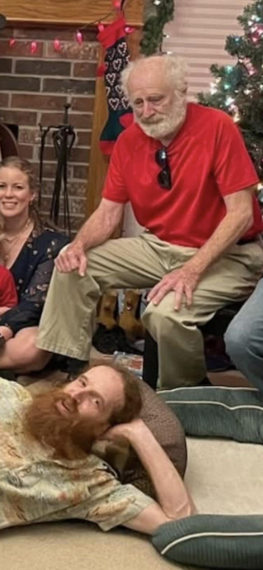 Disappointed grandpa