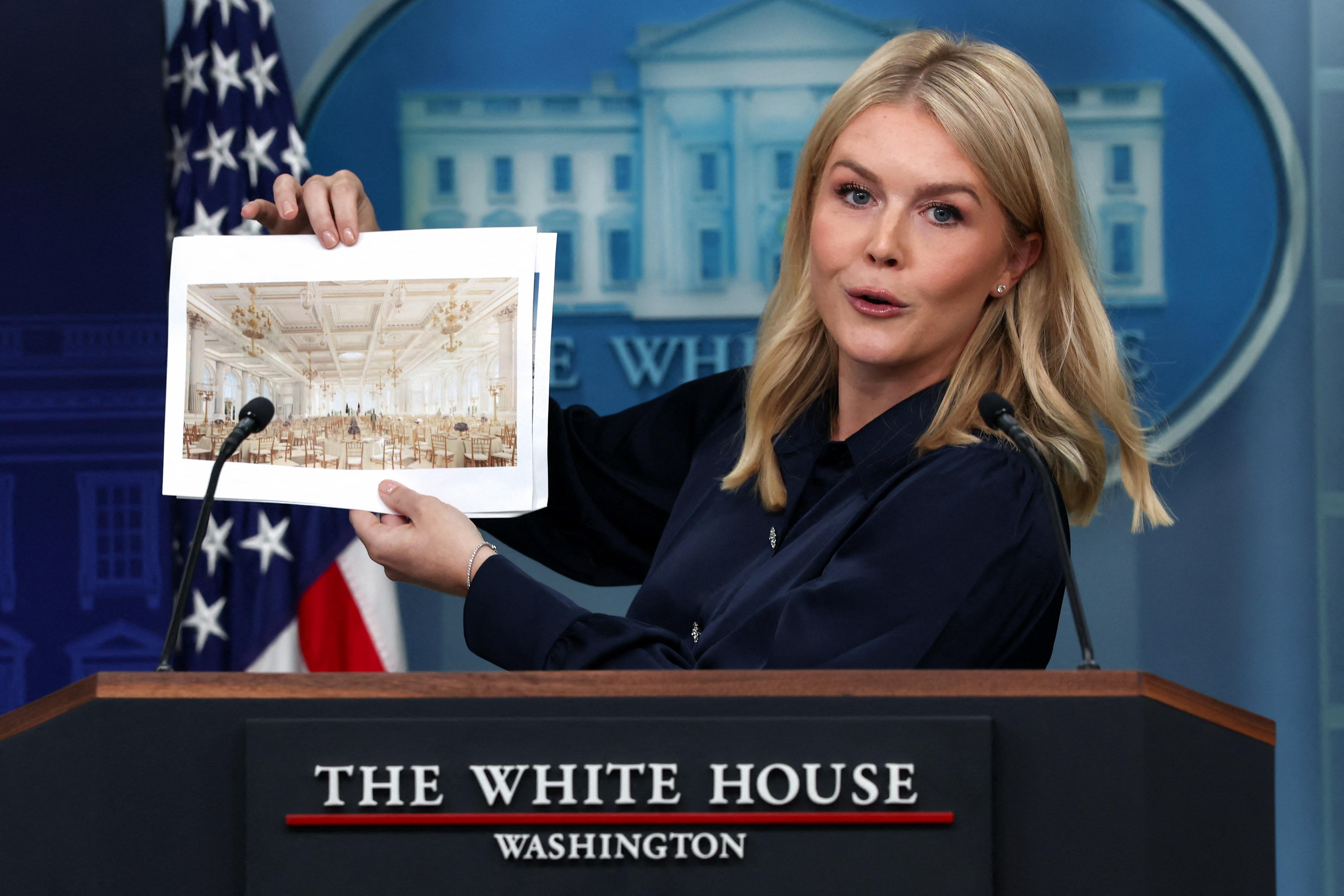 Invest in the white house spending 200m on a new ballroom.
