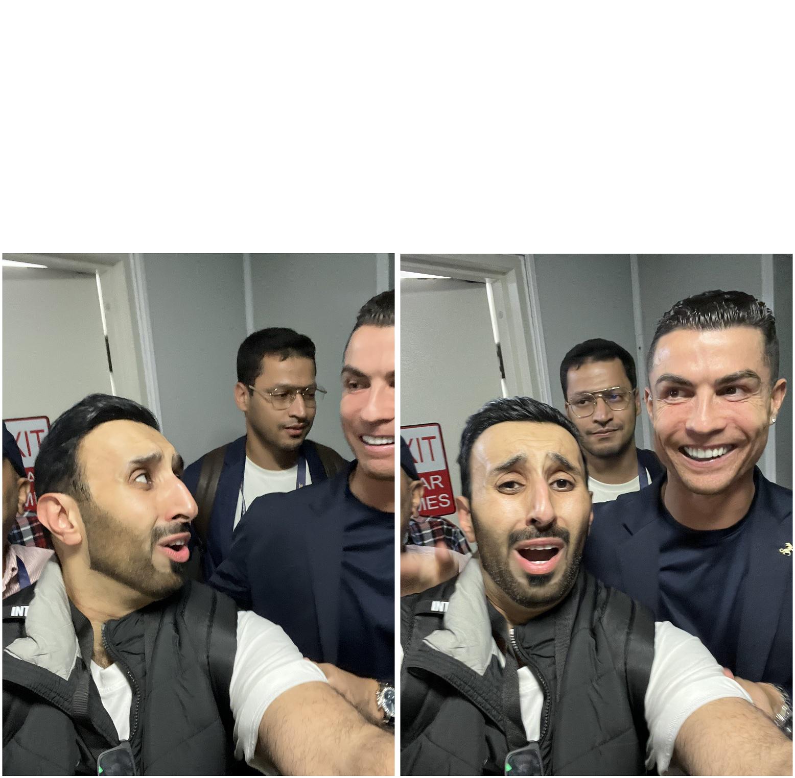 Invest in this "Surprised by Ronaldo" meme