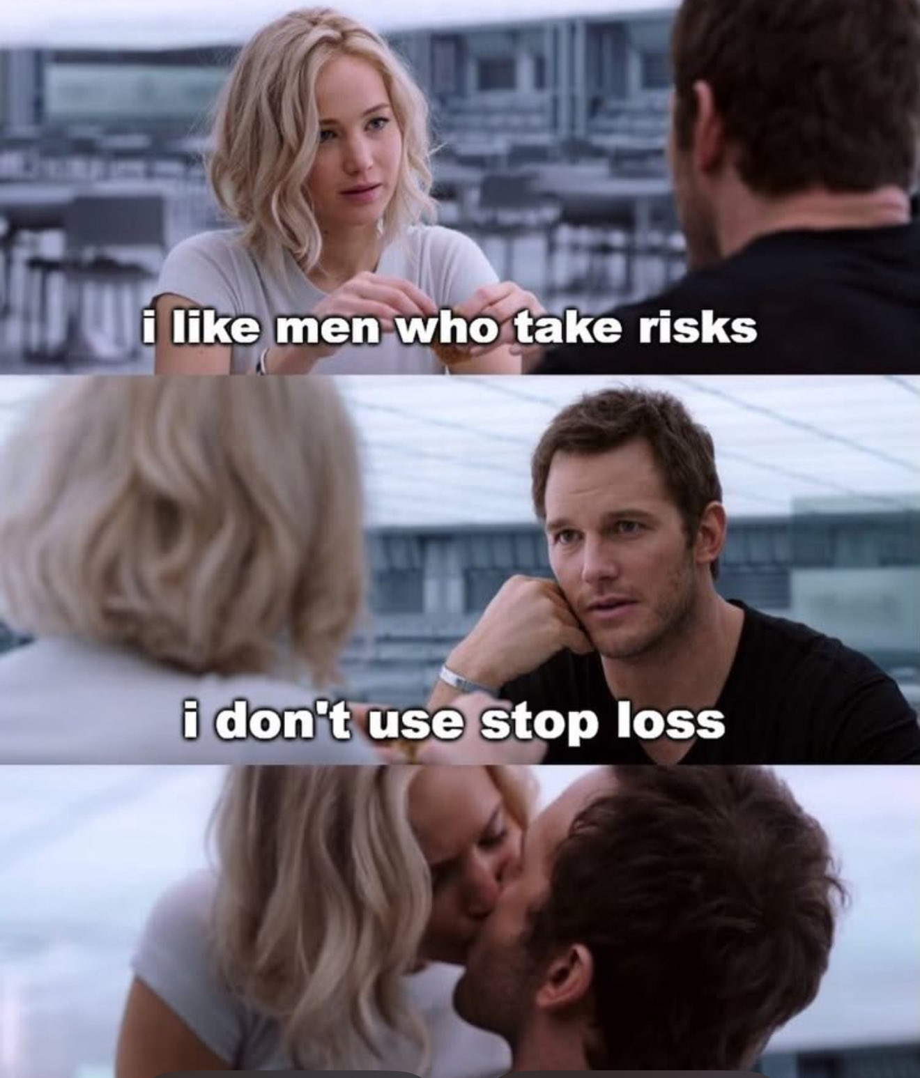Risk it all for your future investments on your future wife
