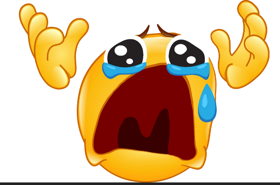 I want this emoji but it's blurred and disintegrating