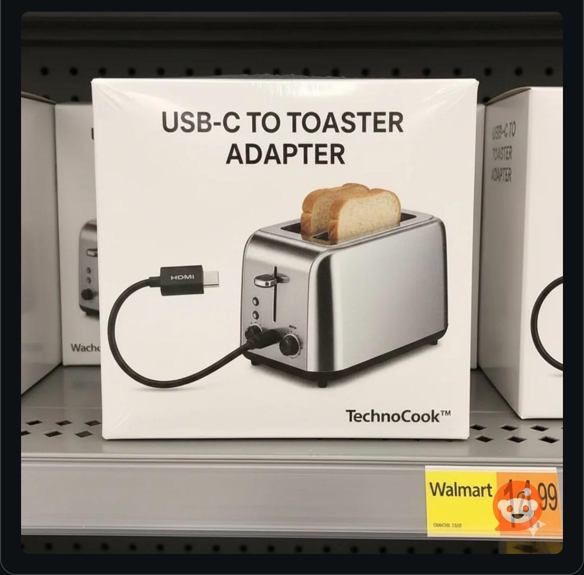 Invest USB-C to TOASTER ADAPTER