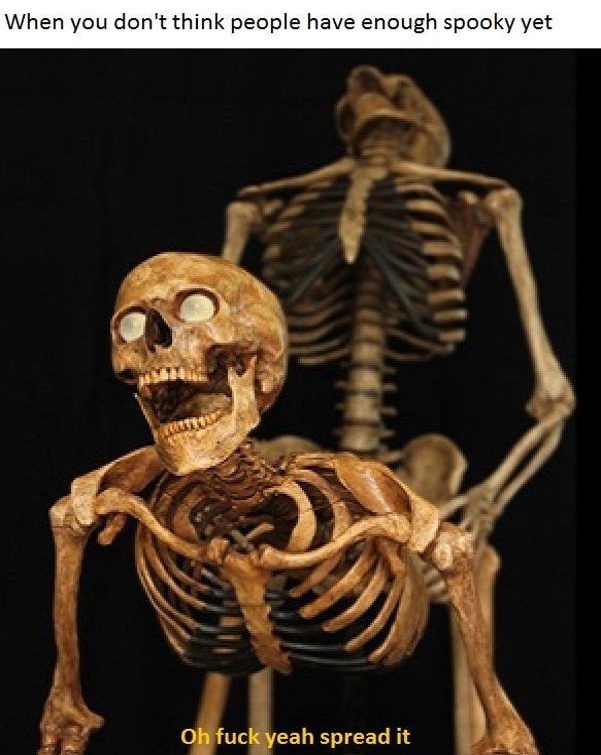 Invest in spreading spooky calcium supplements