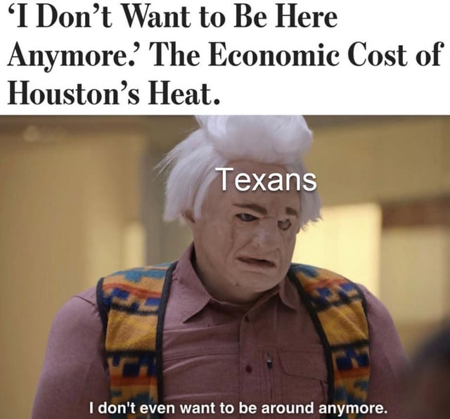 Sell Texas stocks.