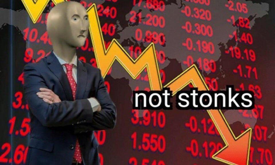 The market is not stonks 😡😡