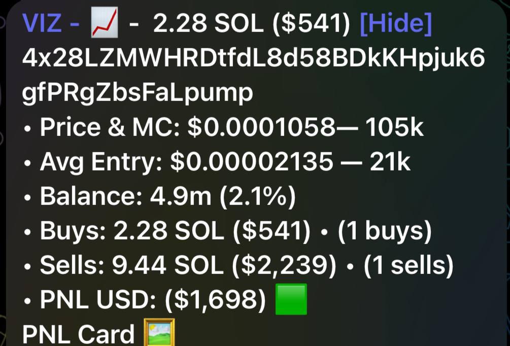 Made 9 sol from insider trading
