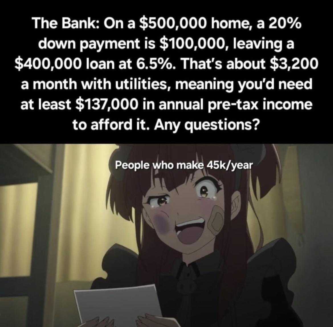Invest in a harsh reality