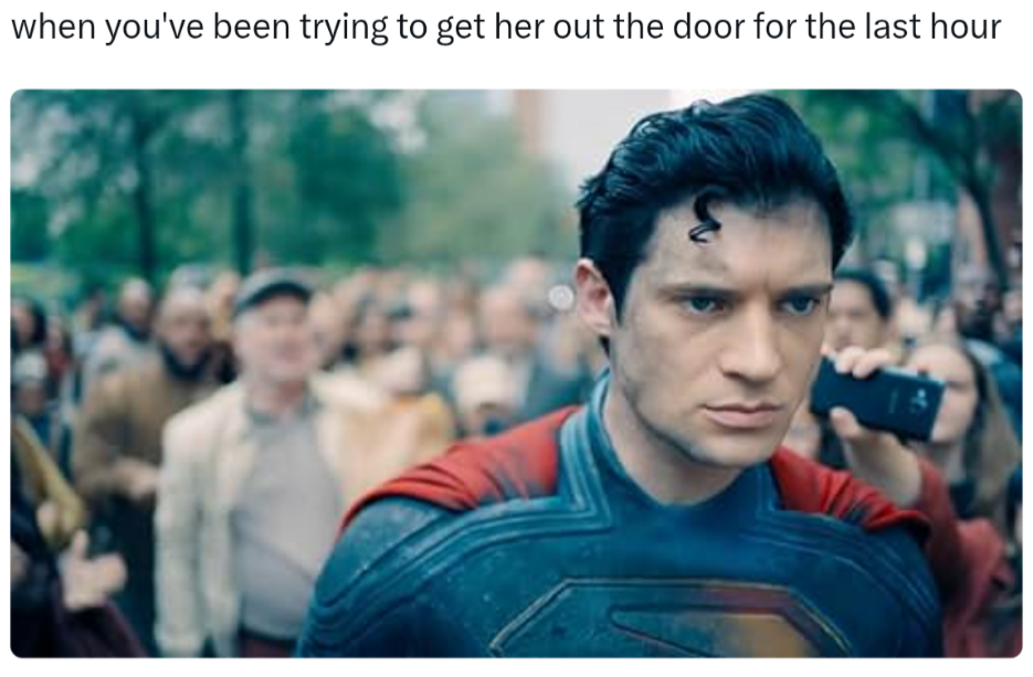Invest in frustrated Superman