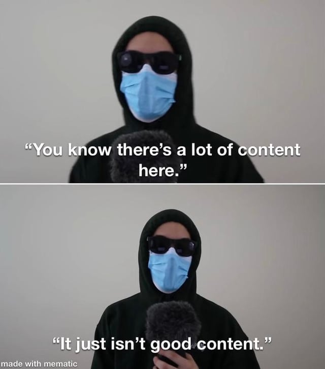 Invest in content