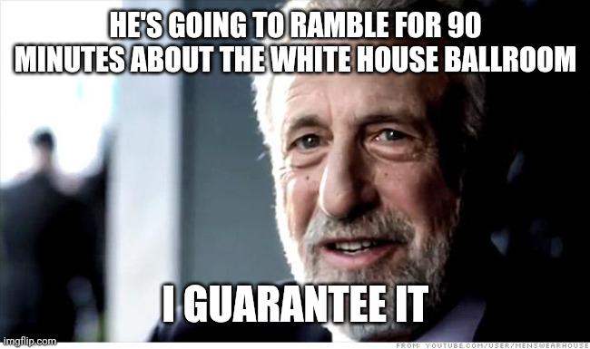 Trump is scheduled to give a major speech about the conflict in Iran. Will it be to announce victory? Or that we are putting troops on the ground? The suspense is killing me!