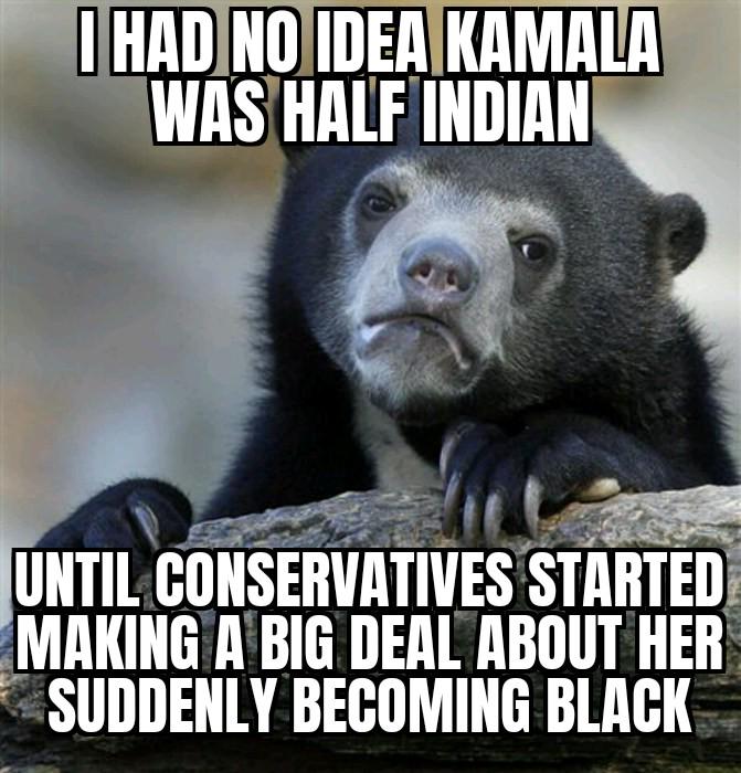 Silly me, I thought she was always black