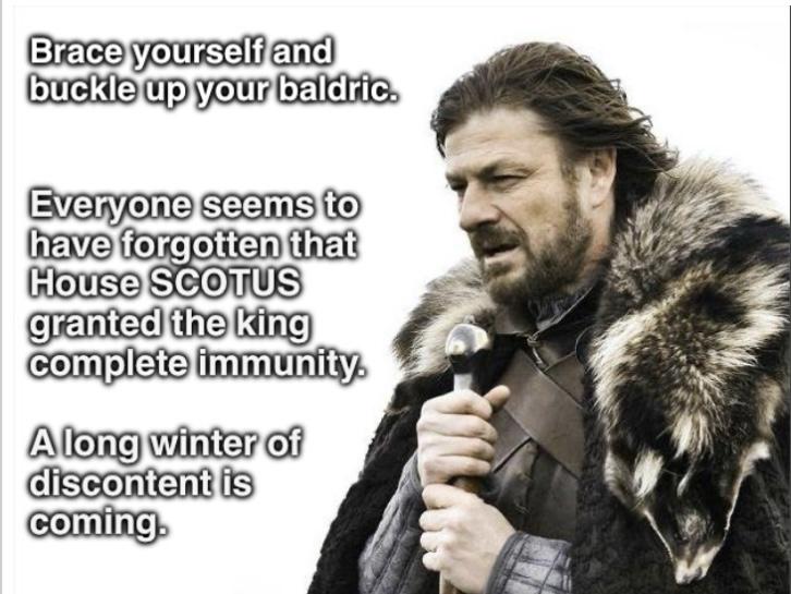 Like Ned, I also tend to get a tad wordy when I sense impending doom.