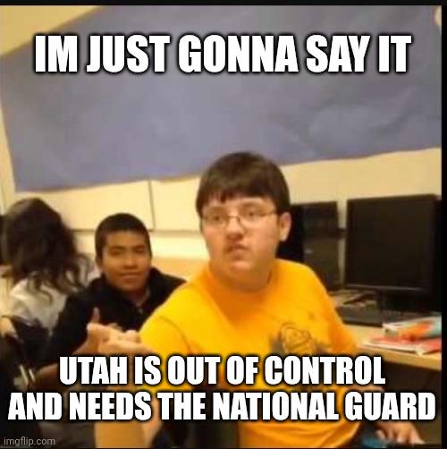 After hearing two men just got arrested for planting bombs in Utah under a news van...