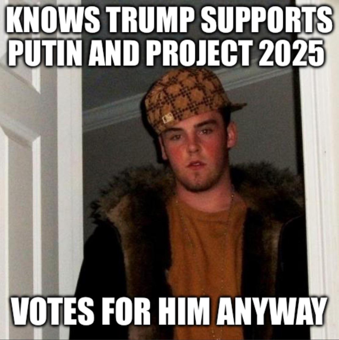 A vote for Trump is a vote for Putin as well