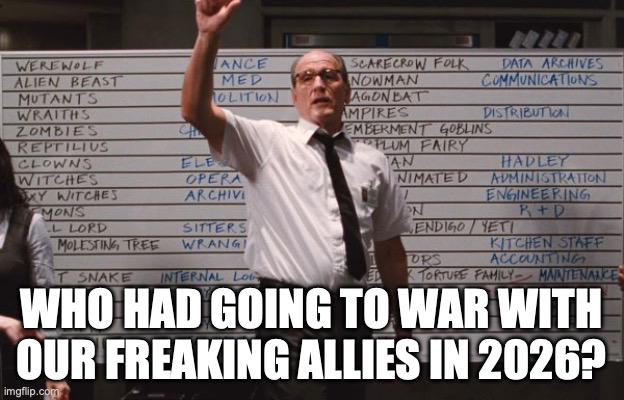 America is becoming just a cabin in the woods at this point...