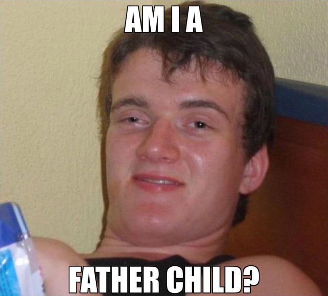 So my 10 year old daughter was trying to ask if she was a “daddy’s girl” and said this instead