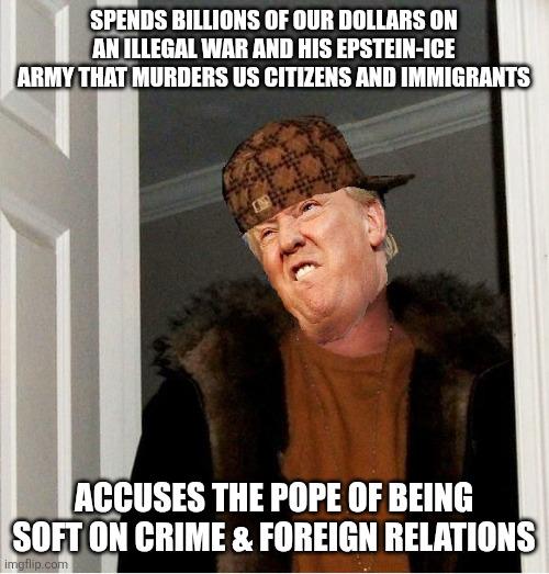 If the pope is supposed to fight crime, then his first Holy Arrest could be...