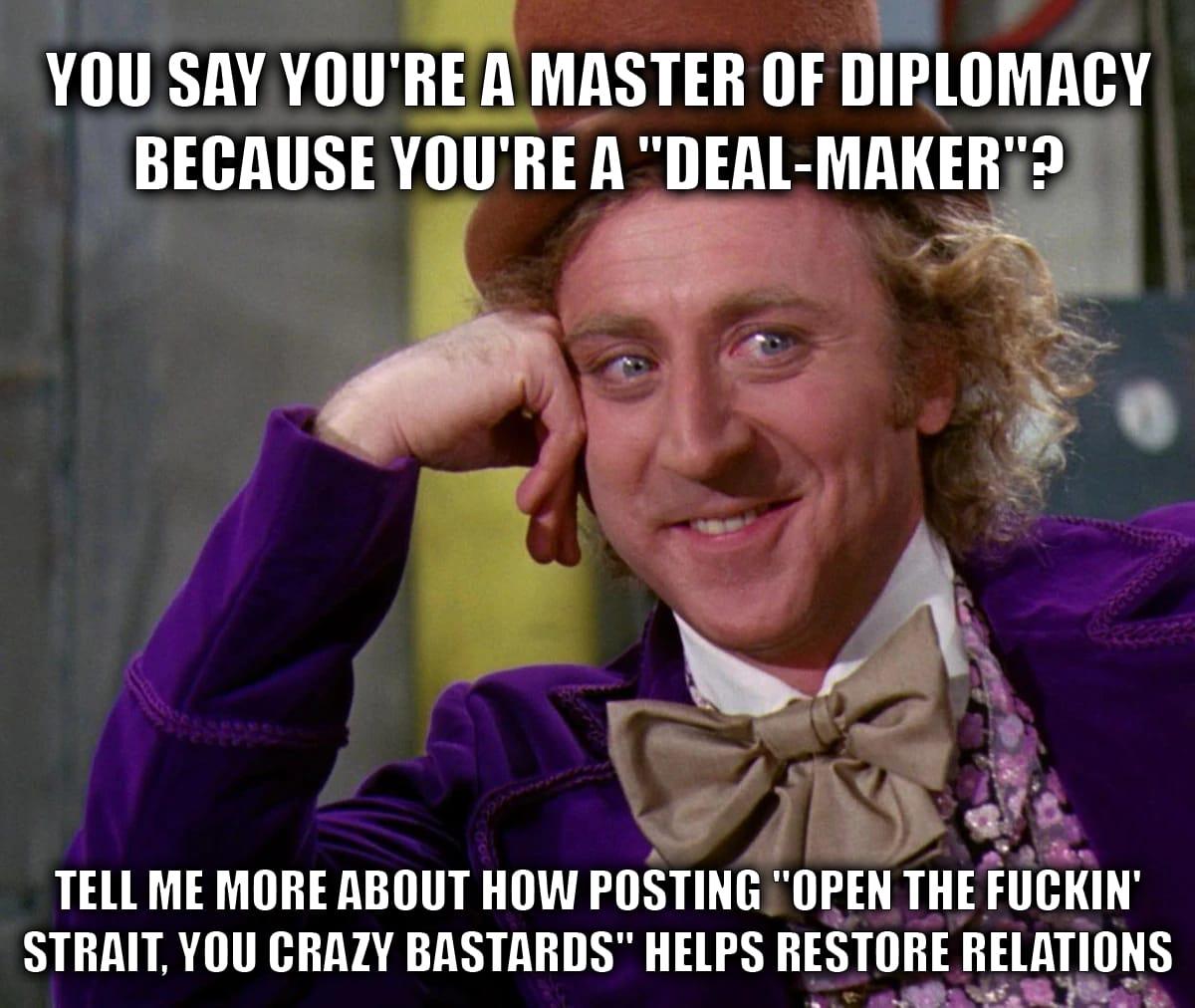 Restoring dignity to the White House