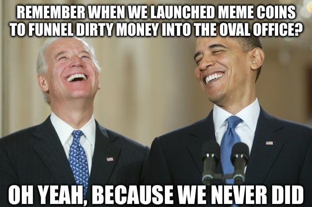 I believe we will look back at Trump Coin as the most corrupt and biggest scam in American history. There is nothing stopping people from using it to buy Trump’s influence.