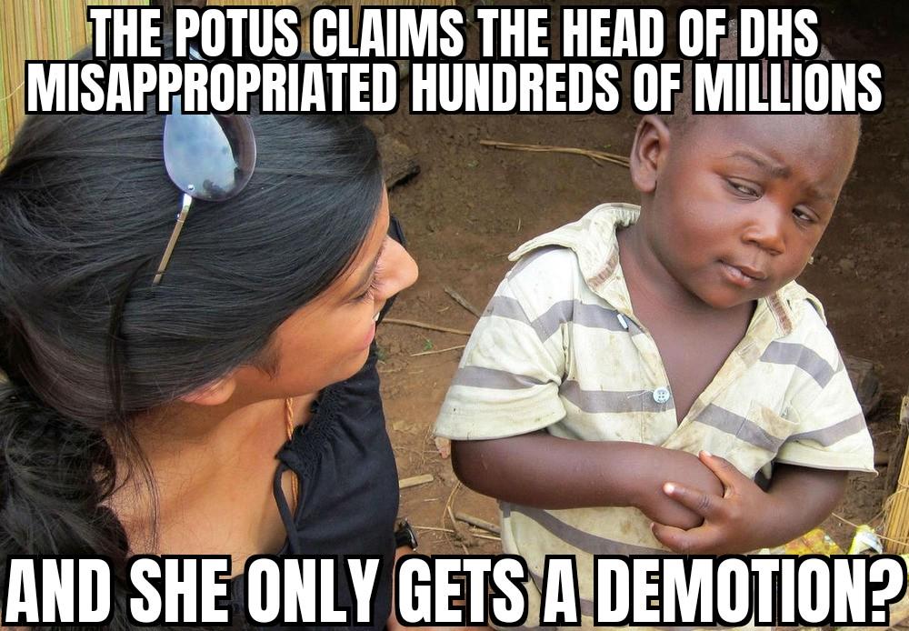 Party of law and order, you say?