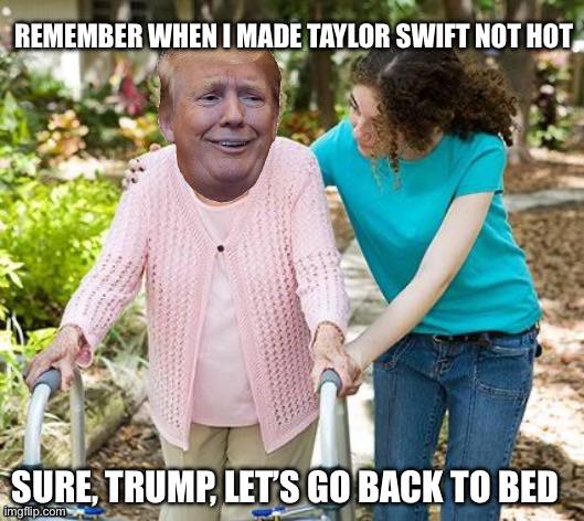 I only follow Trump’s social media for the stock tips, I swear