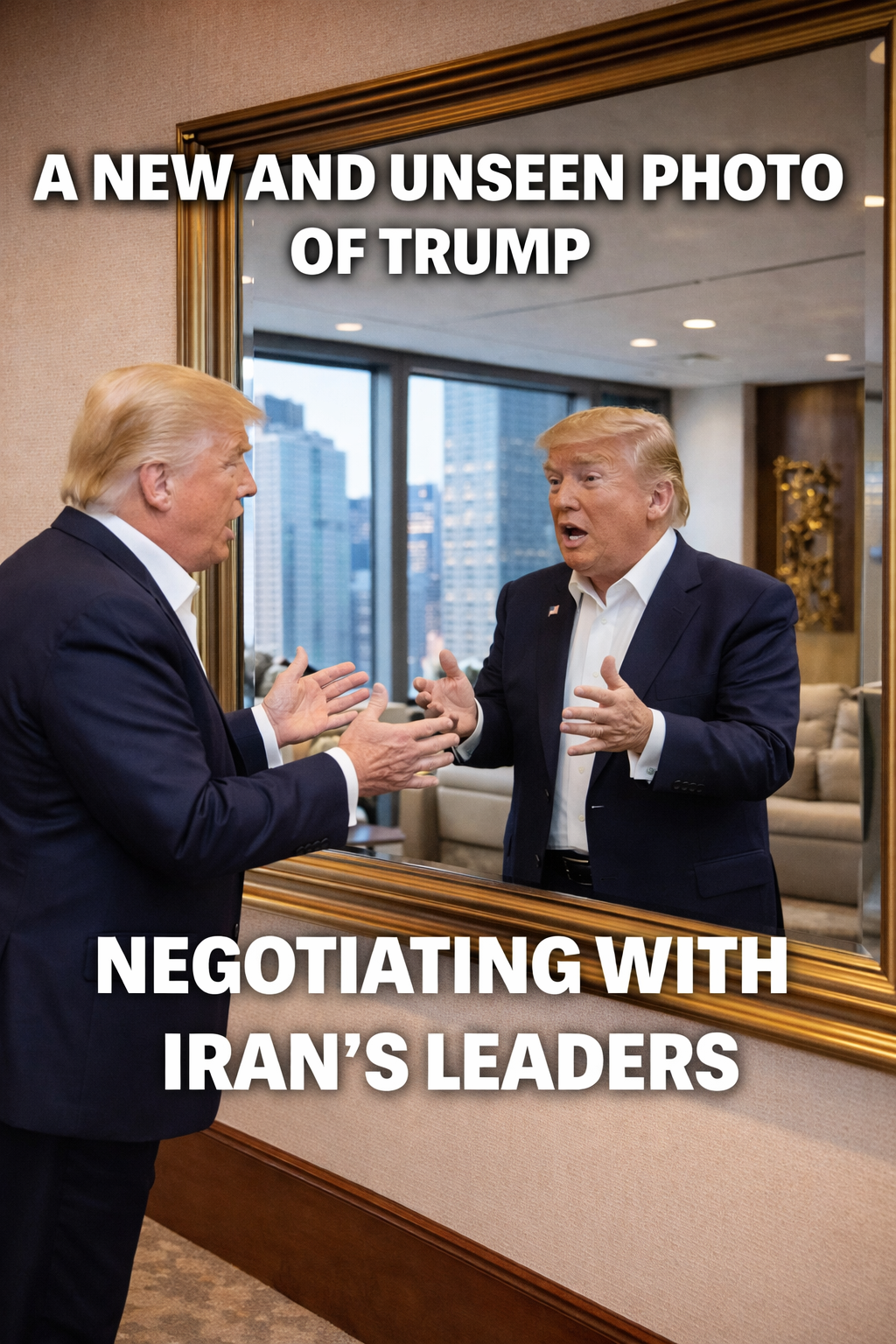 Trump negotiating with Iran new leadership