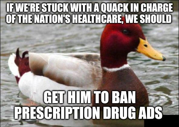 If he really wants to stick it to big pharma