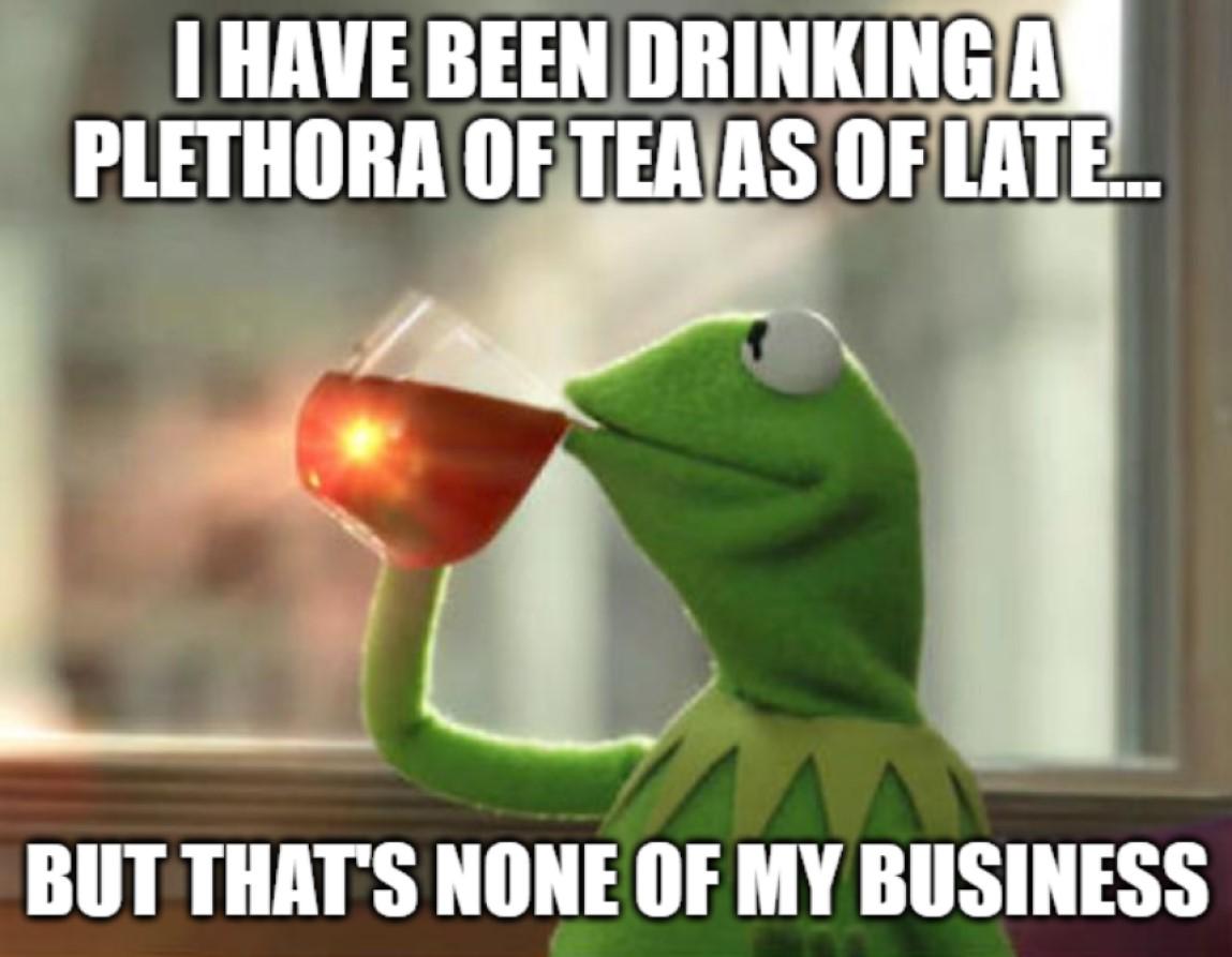 Me: "Been hell of a year..." Them: "It's Jan 20th"