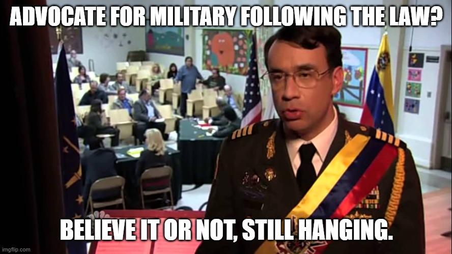 Comandante Trump has spoken.