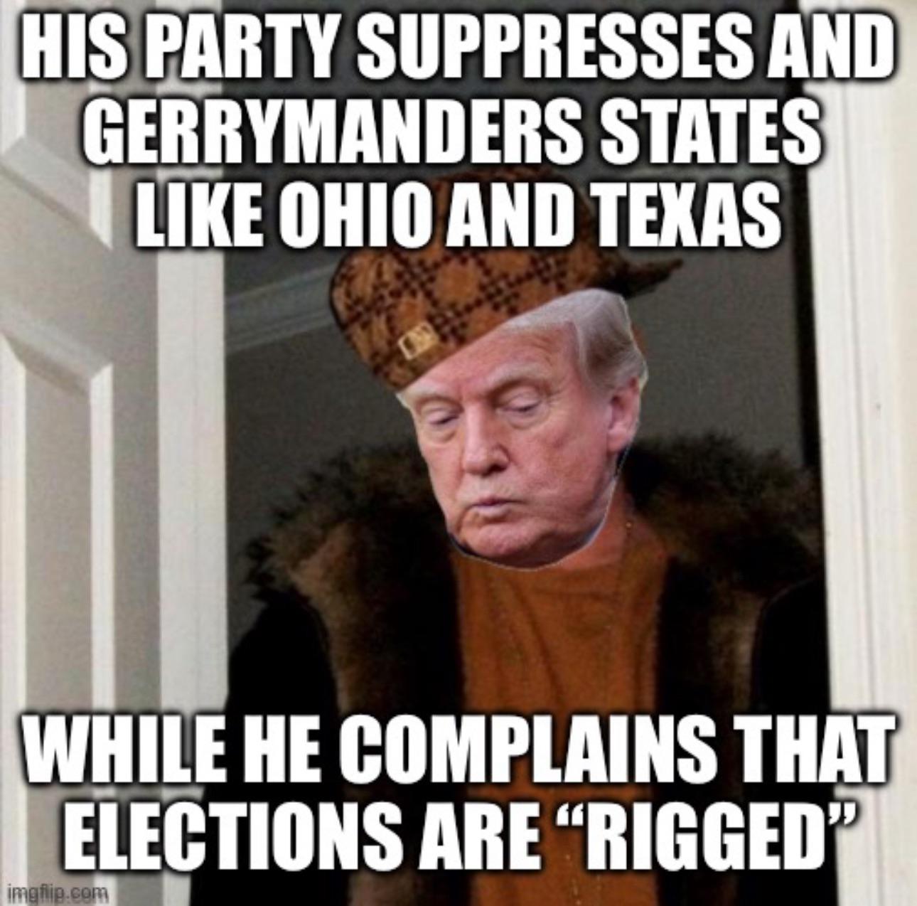 He and his party are lying and cheating scumbags