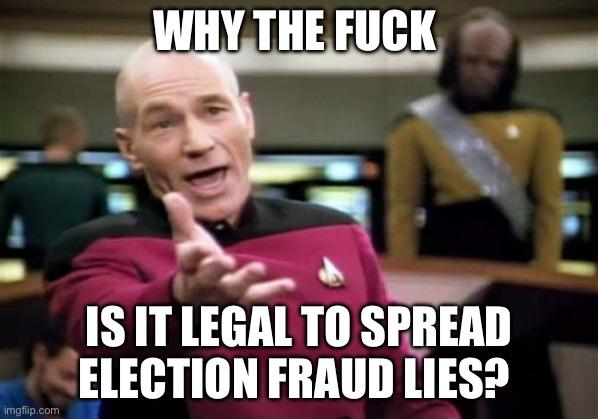 Undermining democracy should be treason…