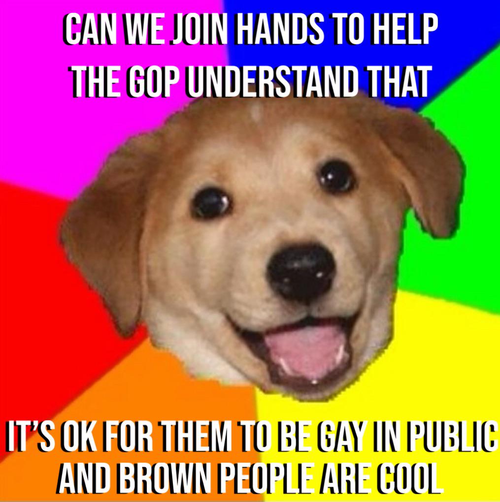 You don’t get an all white country. No matter how much you bitch. But you can post your real pic on Grindr. See? Compromise!