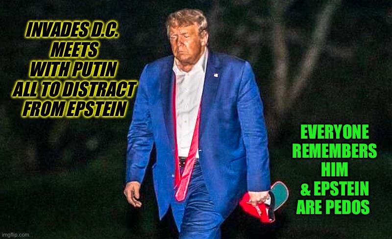 Don’t get too distracted from the terrible shit that agent orange is using as a smoke screen