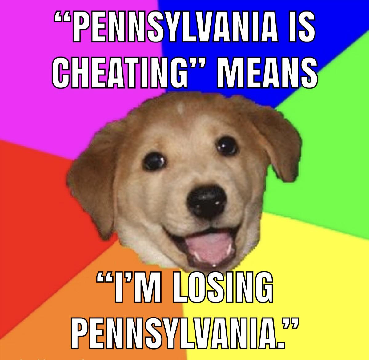 “Pennsylvania is cheating!”