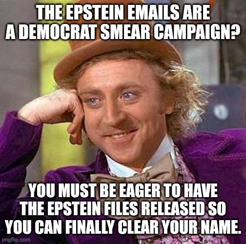 He might as well confess at this point.