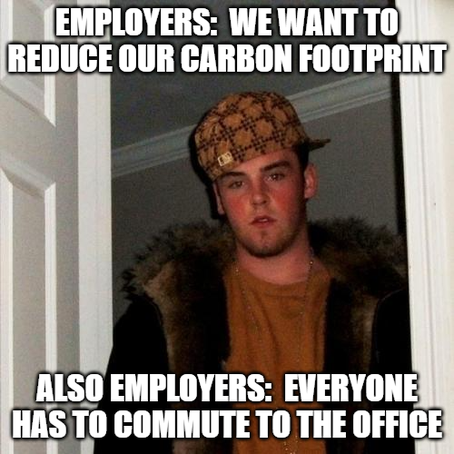 When your employer says they want to be "Green"