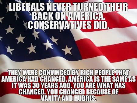 Conservatives can not define what a liberal is. They do not know what they are fighting.