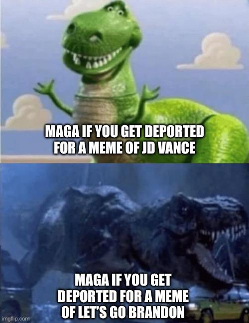 Can’t have it both way losers.