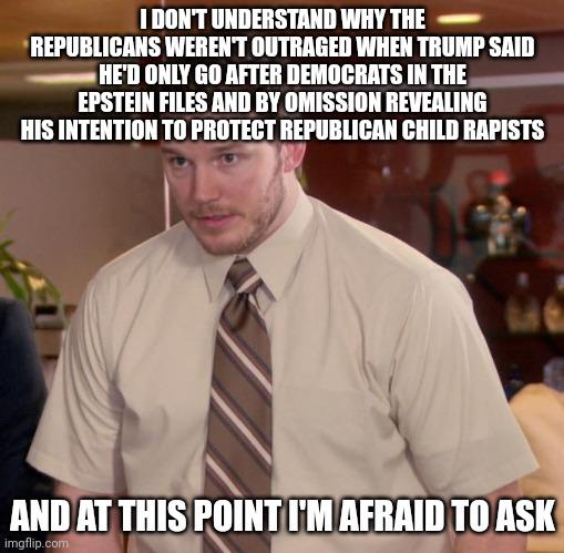 Your silence tells us everything we need to know.