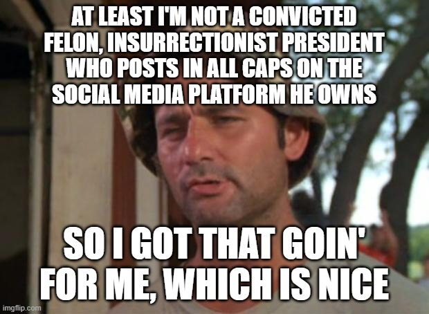 I may not have much, but ...