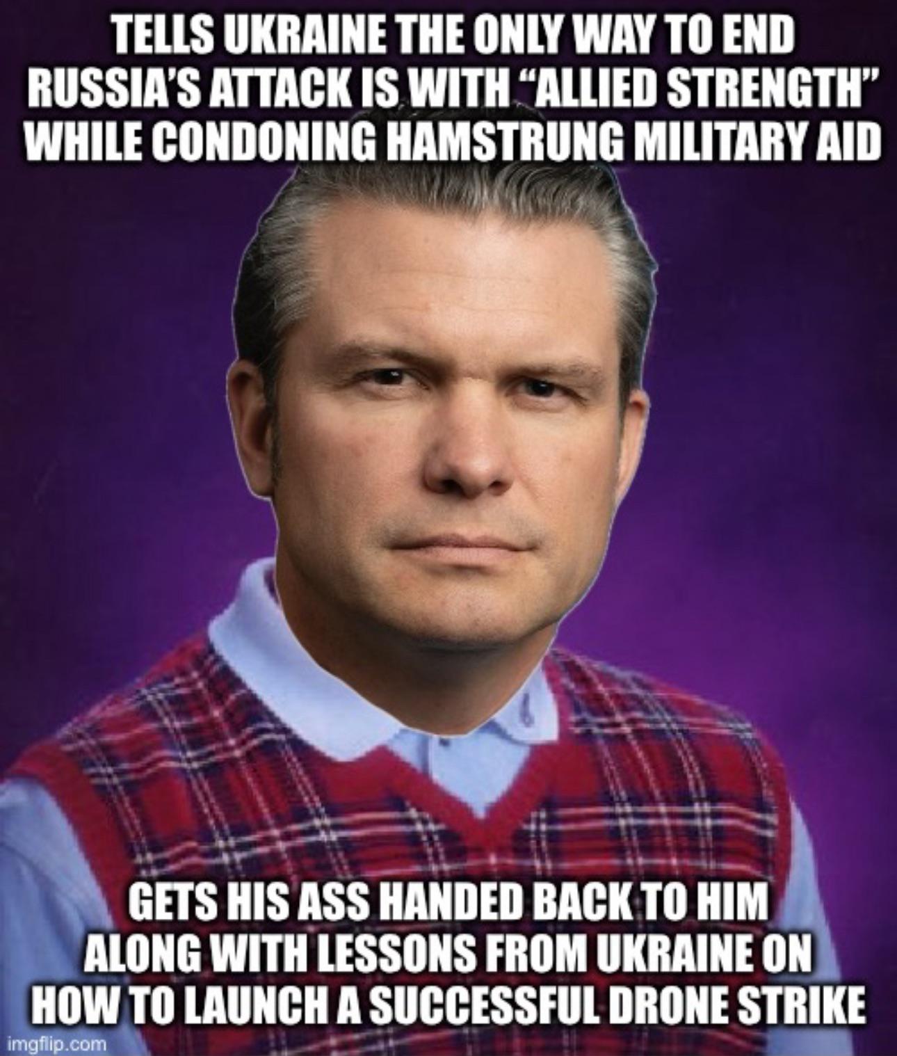 Pitiful Pete Hegseth