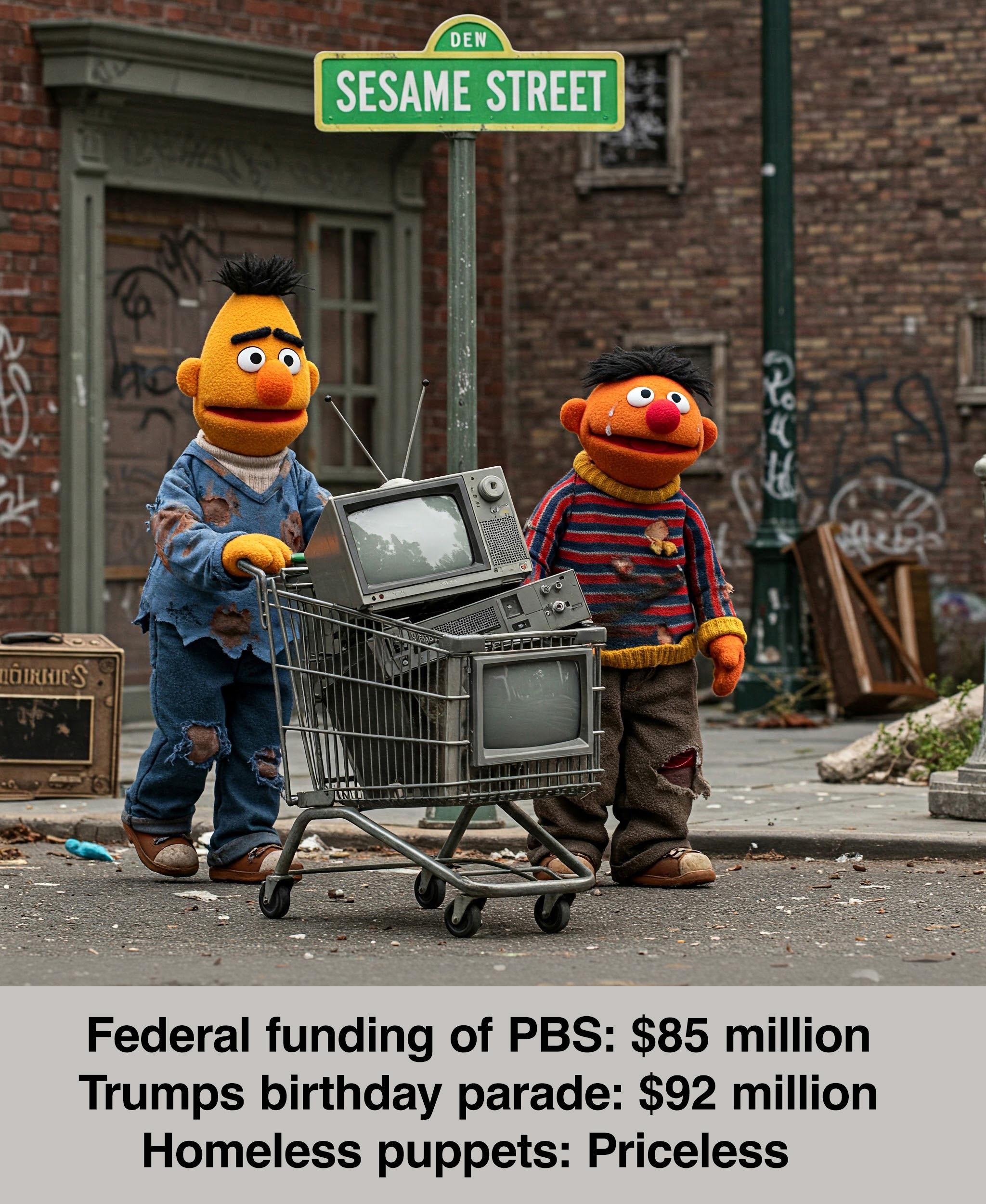 PBS defunded by executive order