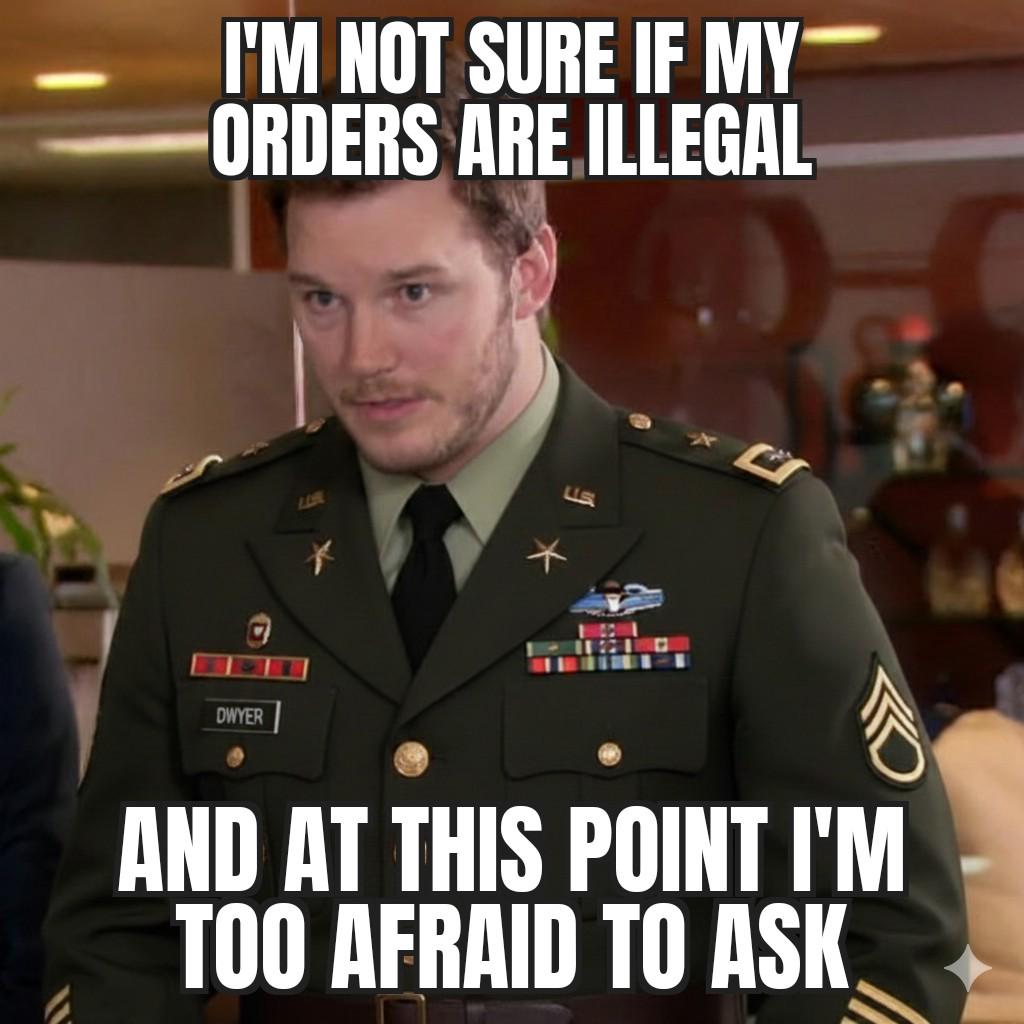 So, if simply reminding the military of their duty is considered treason...