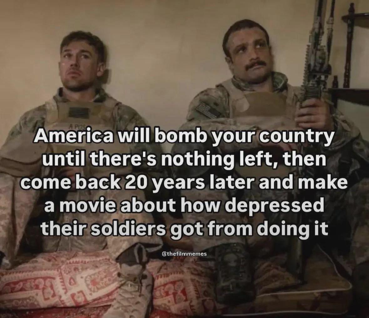 Spreading democracy one bomb at a time