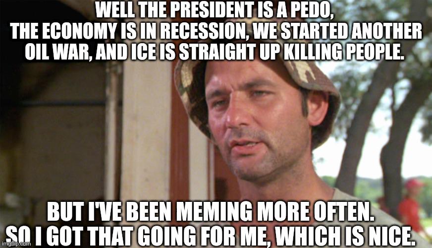 How's everybody else's New Year?