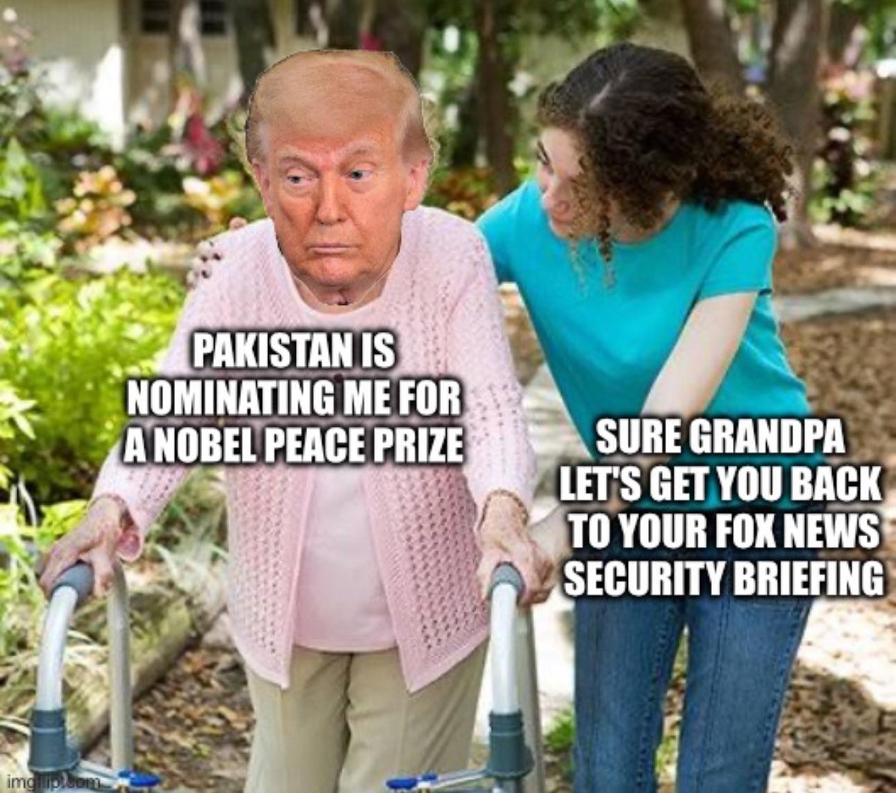 They’ve only ever been awarded to Democrats; however, he might be a contender if he resigns