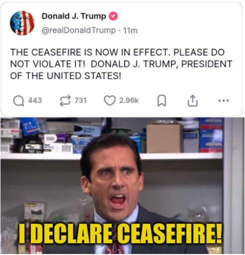 Yeah, it didn't work for Michael either.